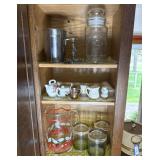 Kitchen Glassware & Mini Pitchers Lot