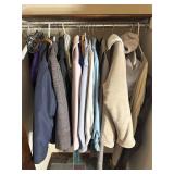Coats & Jackets In Hall Closet Calvin Klein