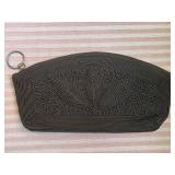 Vintage Clutch Handbag w/ Woven Cord Design