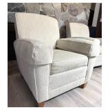 Ethan Allen Club Chair Armchair Cream