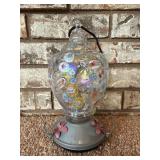 Art Glass Hummingbird Feeder