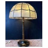 Capiz Shell Table Lamp Vintage