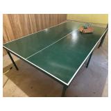 Ping Pong Table & Paddles Folding 2-Piece