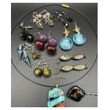 Art Resin Glass & Bead Jewelry Collection
