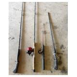 Fishing Poles Vintage Shakespeare Abu Garcia