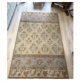 Pottery Barn Kalamkari Border Area Rug