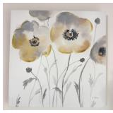 Yellow Wildflower Canvas Wall Art