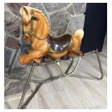 Vintage Wonder Horse Rocking Toy Mid Century