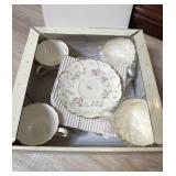 Mikasa Remembrance Cups & Saucers Bone China