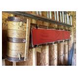 Vintage Hedlund 8 Ft. Wood Toboggan Sled