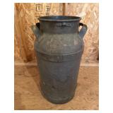Vintage Metal Milk Can