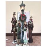 Tall Christmas Caroler Figure Set