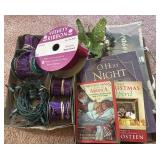 Christmas Ribbon & Books