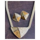 Trifari Vintage Matsumoto Enameled Necklace