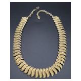 Coro Mid Century Ribbon Necklace Choker