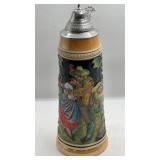 German Beer Stein 1407 13.5x5"