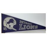 Detroit Lions Pennant 12x30"