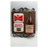 Budweiser Collectible Sign 13x10"
