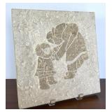 Inuit Carved Marble Sculpture Artist David Bernett