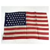 Vintage Silk 48 Star American Flag Pre-1958