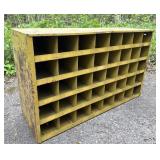 Vintage Industrial Parts Cabinet Yellow KAR