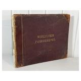 Antique 1893 Worldï¿½s Fair Photographs Book