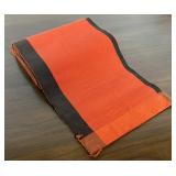 Silk Grosgrain Vintage Sash Black & Red