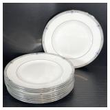 Wedgwood Amherst Lunch Plates Set of Nine