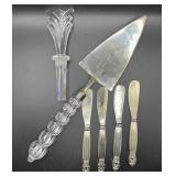 Godinger Mikasa Silver Plate & Towle Crystal