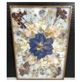 Pressed Flower Suncatcher Copper Frame