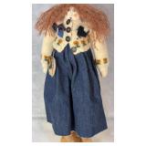 Hand Knit "Birdie Houres" Doll