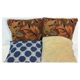Multiple Pattern Throw Pillows