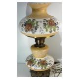 Floral Banquet Parlor Lamp 26x14.5'