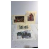 Signed Art Work Lot of 4