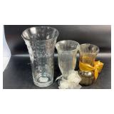 Vases Lot of 3 9' 7' & 6.5'