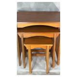 Wooden 3 Piece Nested Tables