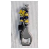 Beaded Bottle Opener(5.5') & Wine Stopper(4.75')