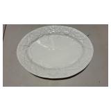 World Market Ceramic Oval Serving Platter 21"