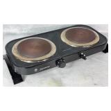 Electric Table Stove #106778 (untested) 20.5x9