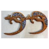 Signed Australian Wall Plaques 7 x 6'
