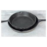 Cast Iron Pans 10.5" & 12"