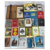 Bridge Set Card Caddy Set & Cards
