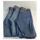 Wrangler Jean Sz 30x30 Lot of 3