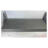 Grey Wall Mounted Shelves 27.5 x 9.5' Lot of 4