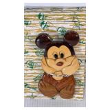 Island Wood Mickey Mouse Wall Plaque 5'