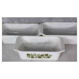 Ceramic Loaf Pans 10" , 10" & 10.5"