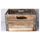 United Dairies INC Detroit Milk Crate