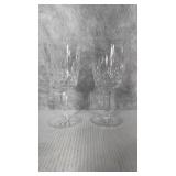 Waterford Lismore White Wine Glasses