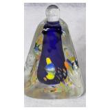 Glass Fish Paper Weight 5.5 x 4'