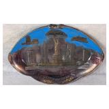 New York City Metal Plate Made In Japan